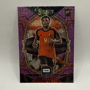 2022-23 Panini Select FIFA #78 Lois Openda Rookie RC Purple Mojo